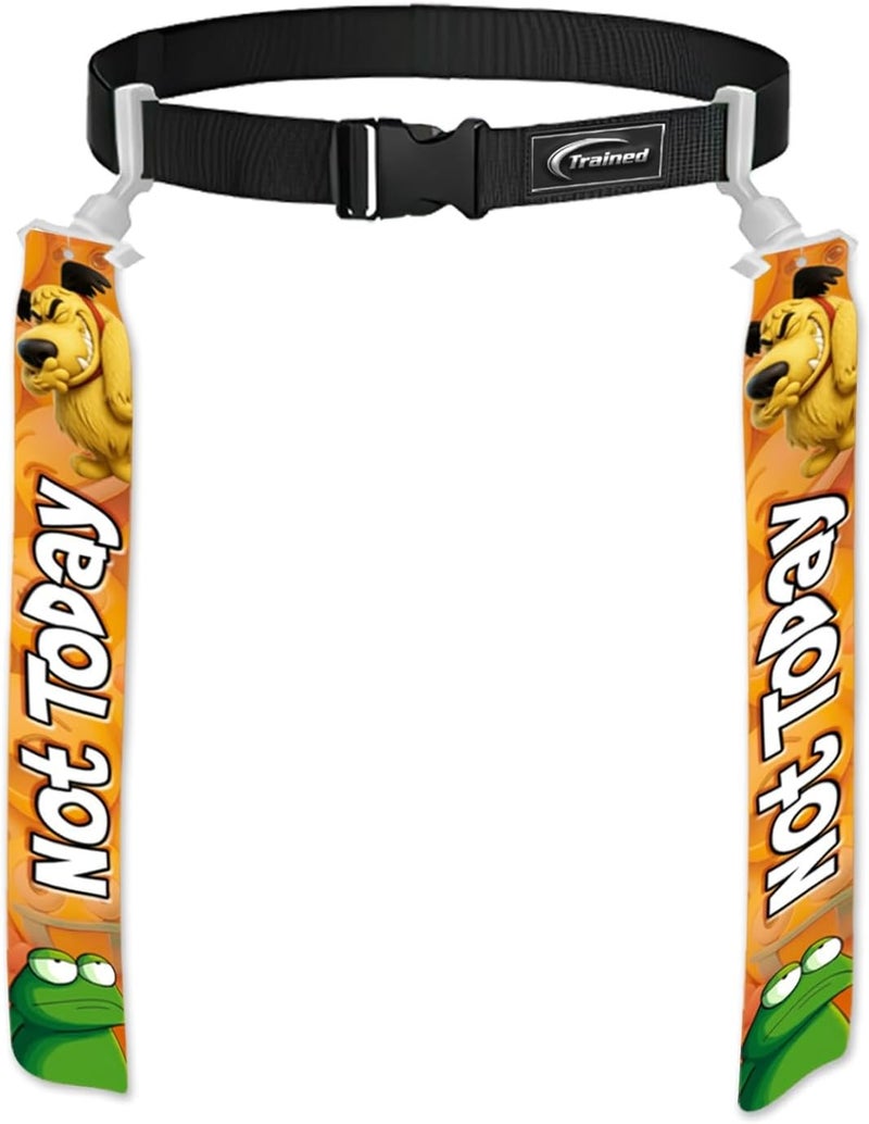 Trained Custom Flag Football Belt Set Includes 2 Pop Flag Football Flags and Belt | Durable Adult Flag Football Belts - Image 1